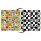 Alfabet/Cyfry/Obrazki Piankowa Mata Edukacyjna Dwustronna 3W1 Humbi 180 X 150 X 1 Cm