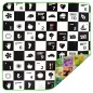 Alfabet/Cyfry/Obrazki Piankowa Mata Edukacyjna Dwustronna 3W1 Humbi 180 X 150 X 1 Cm