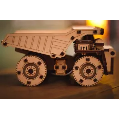 MINI BELAZ DREWNIANE PUZZLE 3D 106 ELEMENTÓW 14+ - EWA Eco Wood Art