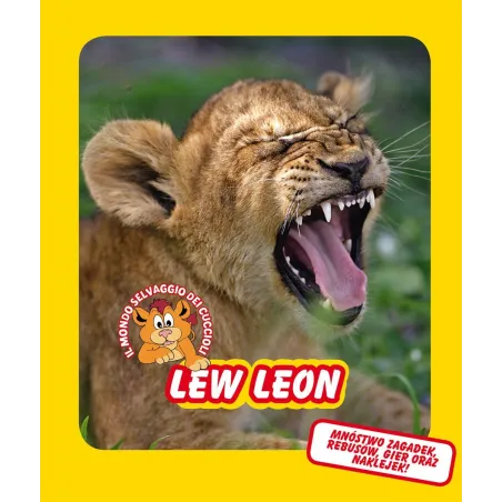 LEW LEON. ŚWIAT DZIKICH MALUCHÓW - Olesiejuk