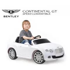 BENTLEY CONTINENTAL GT SAMOCHÓD DLA DZIECI NA AKUMULATOR 12V CZARNY II GATUNEK - Rastar