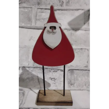 MIKOŁAJ DREWNIANA FIGURKA 20CM - Panon