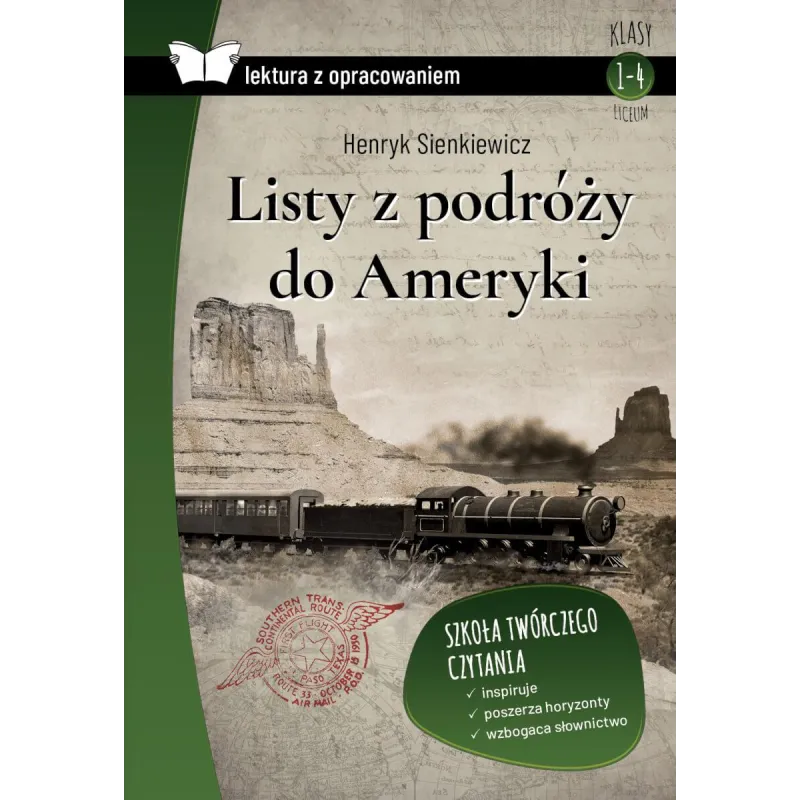 LISTY Z PODRÓŻY DO AMERYKI. LEKTURA Z OPRACOWANIEM - SBM