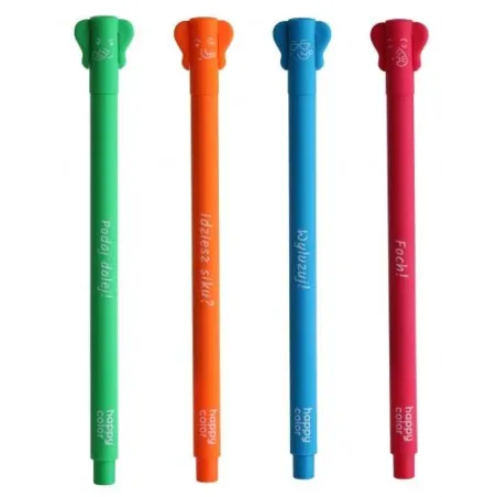Długopis Żelowy Niebieski 0.5Mm Happy Color Długopis Żelowy Niebieski 0.5Mm Happy Color