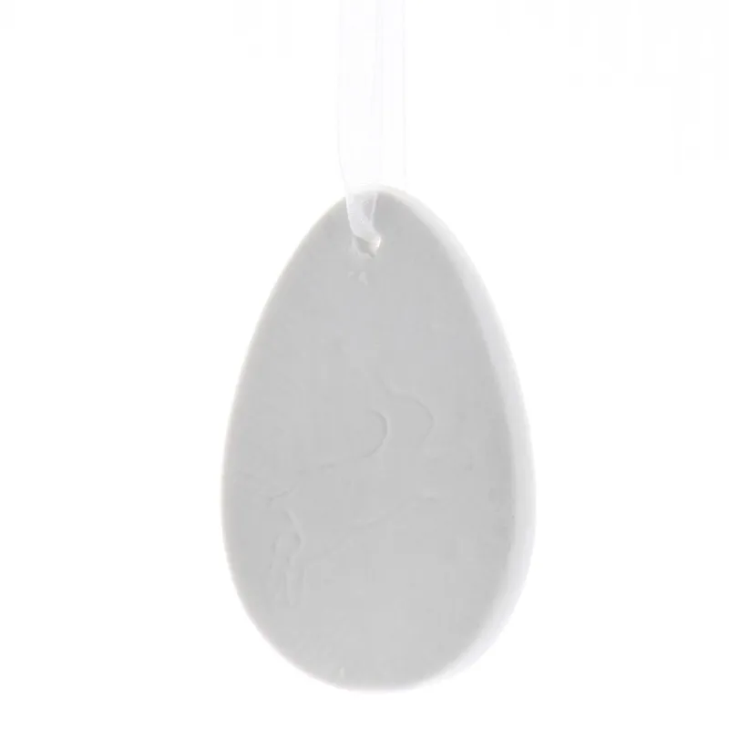 ZAWIESZKA JAJKO BIAŁA 4.8X0.4X7.1 CM - Panon