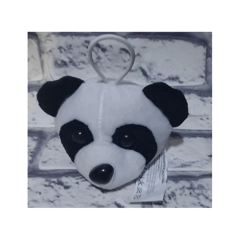 PANDA PLUSZOWA ZAWIESZKA 10CM 0+ - Panon