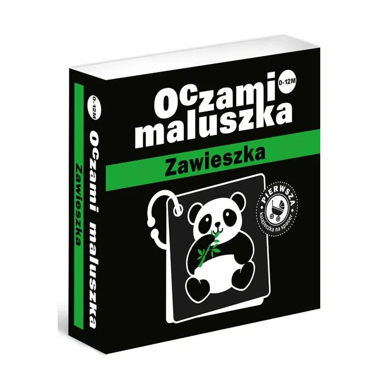 KSIĄŻECZKA-ZAWIESZKA. OCZAMI MALUSZKA 0-12M - Sierra Madre
