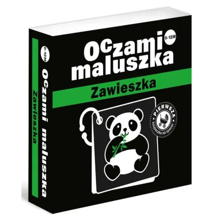 KSIĄŻECZKA-ZAWIESZKA. OCZAMI MALUSZKA 0-12M - Sierra Madre