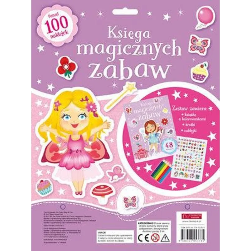 KSIĘGA MAGICZNYCH ZABAW - Olesiejuk
