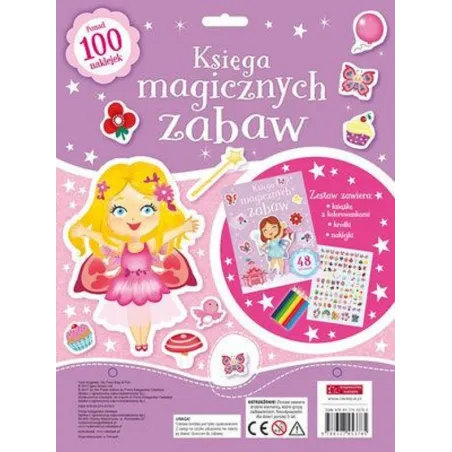 KSIĘGA MAGICZNYCH ZABAW - Olesiejuk