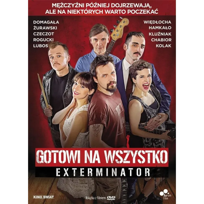 GOTOWI NA WSZYSTKO EXTERMINATOR KSIĄŻKA + DVD PL - Kino Świat