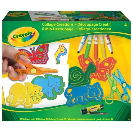 ZESTAW KREATYWNY Z SZABLONAMI CRAYOLA 4+ - Crayola