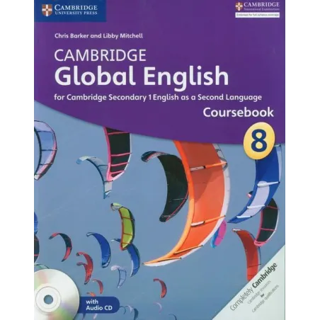 CAMBRIDGE GLOBAL ENGLISH 8 COURSEBOOK + CD - Cambridge University Press