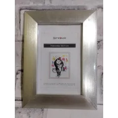RAMKA DO ZDJĘĆ SREBRNA 15 x 20 CM - Panon