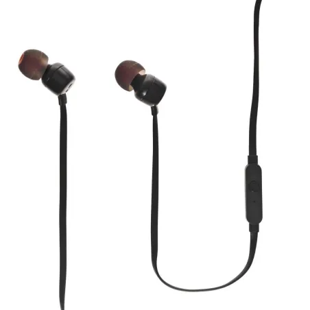 SŁUCHAWKI DOKANAŁOWE Z MIKROFONEM JBL T110 CZARNE - JBL