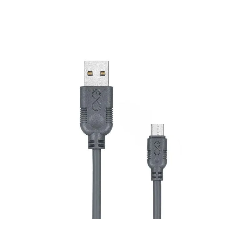 KABEL USB - MICRO USB 200 CM EXC WHIPPY SZARY
