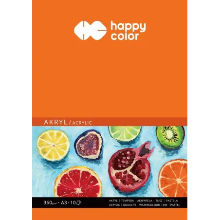 Blok Do Akrylu A3 10 Kartek Happy Color