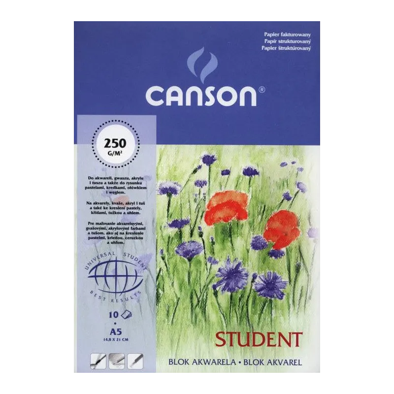 BLOK A5 DO AKWARELI 10 KARTEK - Canson