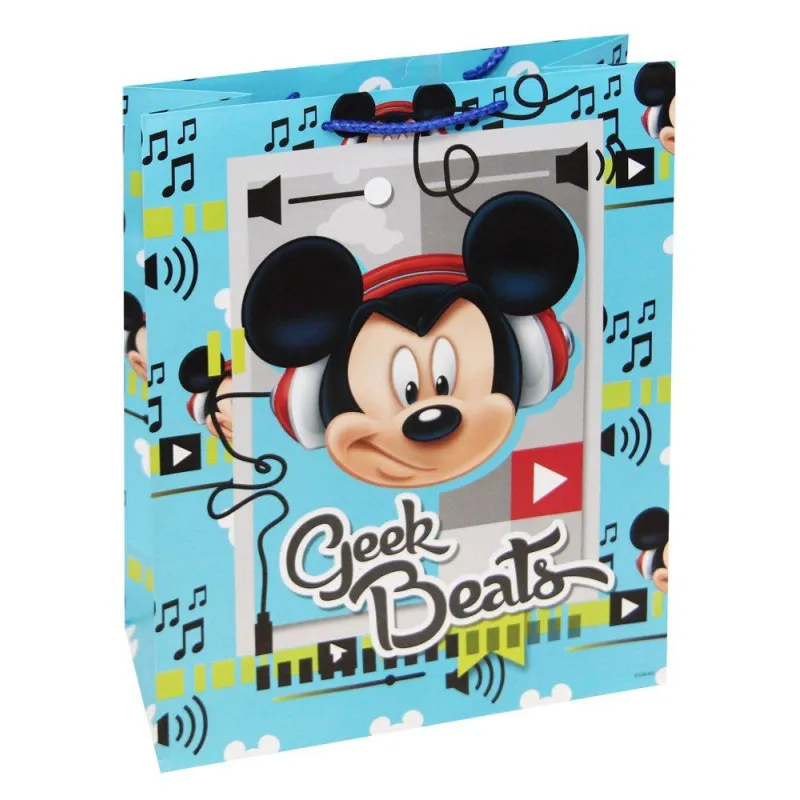 TORBA PAPIEROWA MICKEY 26 X 32.4 X 12.7 CM - Eurocom