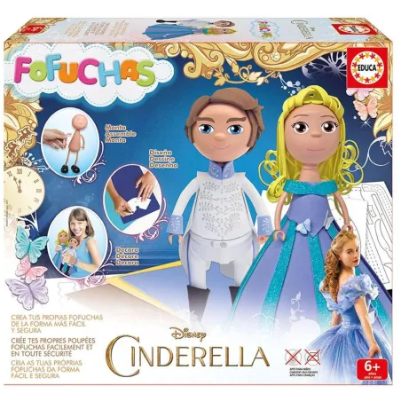 KOPCIUSZEK ZESTAW KREATYWNY CINDRELLA FOFUCHAS 6+ - Educa Borras