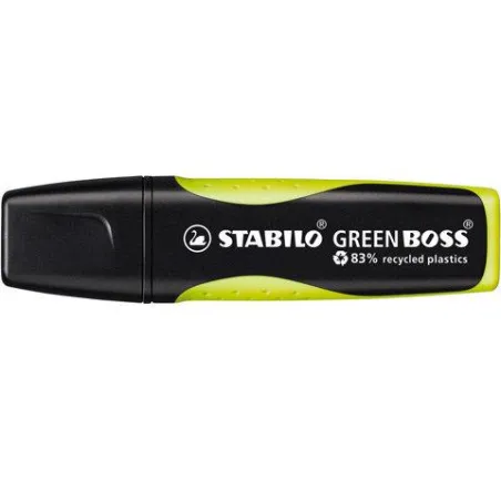 ZAKREŚLACZ GREEN BOSS NEONOWY ŻÓŁTY STABILO - Stabilo