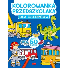 KOLOROWANKA PRZEDSZKOLAKA DLA CHŁOPCÓW - Dragon