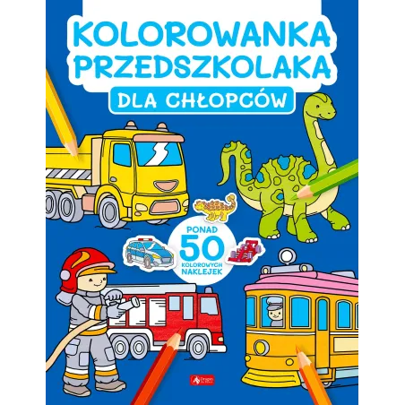 KOLOROWANKA PRZEDSZKOLAKA DLA CHŁOPCÓW - Dragon