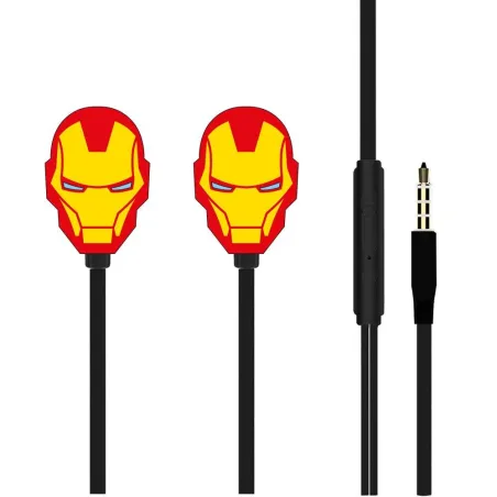 SŁUCHAWKI DOUSZNE Z MIKROFONEM IRON MAN MARVEL - ERT Group