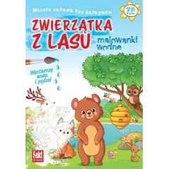 ZWIERZĄTKA Z LASU. MALOWANKI WODNE - Ringier Axel Springer