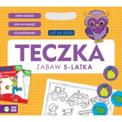 JUŻ SIĘ UCZĘ TECZKA ZABAW 5-LATKA - Zielona Sowa