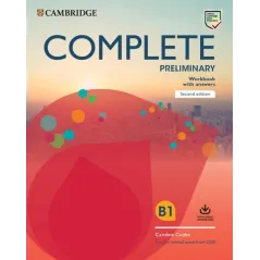 COPLETE PRELIMINARY WORKBOOK WITH ANSWERS WITH AUDIO DOWNLOAD - Cambridge University Press