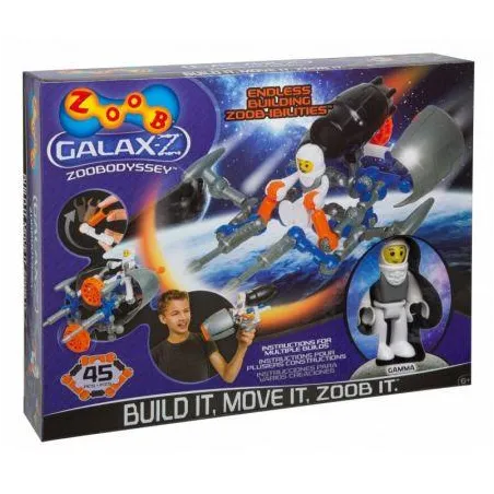 Zoob Klocki Z-Galax Zoobodyssey 45 Elementów 6+ Zoob Klocki Z-Galax Zoobodyssey 45 Elementów 6+