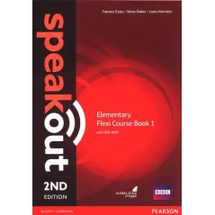 SPEAKOUT ELEMENTARY FLEXI COURSE BOOK 1 + DVD - Pearson Education Limited