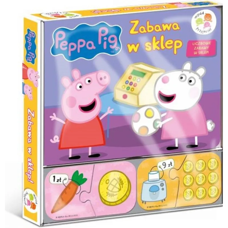 ZABAWA W SKLEP ŚWINKA PEPPA WŚRÓD PRZYJACIÓŁ - Media Service Zawada