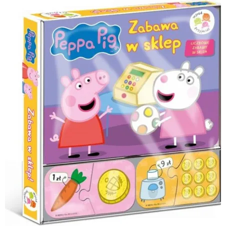 ZABAWA W SKLEP ŚWINKA PEPPA WŚRÓD PRZYJACIÓŁ - Media Service Zawada