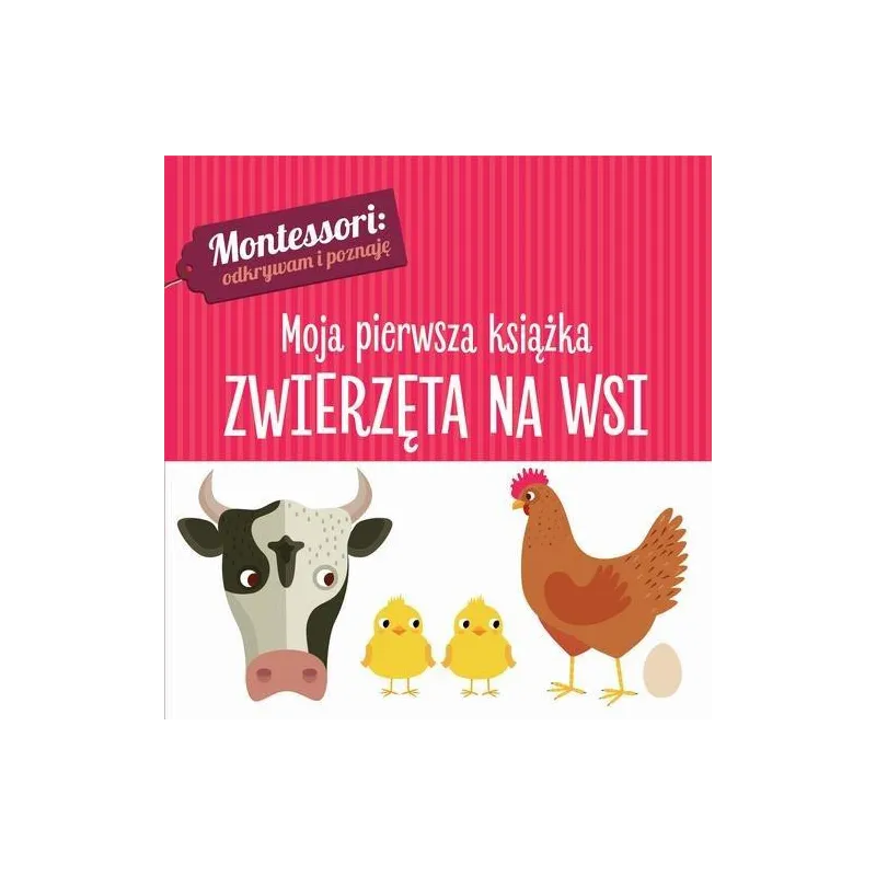 ZWIERZĘTA NA WSI MOJA PIERWSZA KSIĄŻECZKA