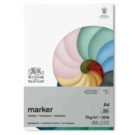 BLOK RYSUNKOWY A4 DO MARKERÓW WINSOR & NEWTON - Winsor & Newton