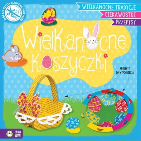 WYPYCHANKI WIELKANOCNE WIELKANOCNE KOSZYCZKI 4+ - Zielona Sowa