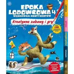 EPOKA LODOWCOWA KREATYWNE ZABAWY I GRY PONAD 150 NAKLEJEK - Muza