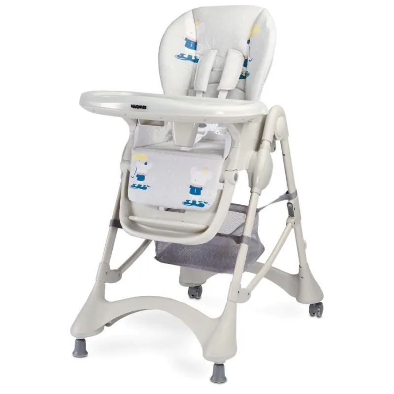 KRZESEŁKO DO KARMIENIA CARETERO MAGNUS GREY 6M+