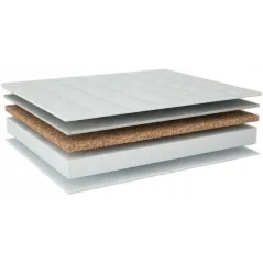Materac Kokos - Pianka 140 X 70 X 6 Cm