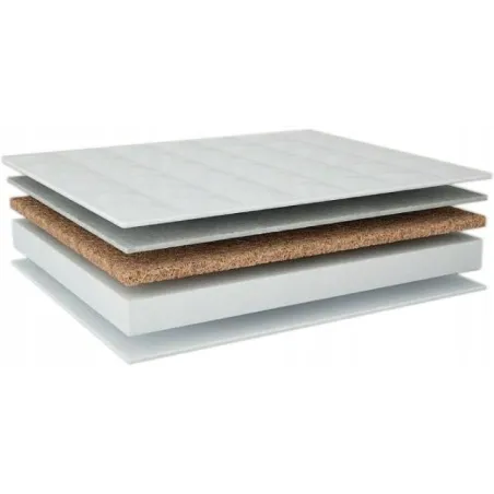 Materac Kokos - Pianka 140 X 70 X 6 Cm