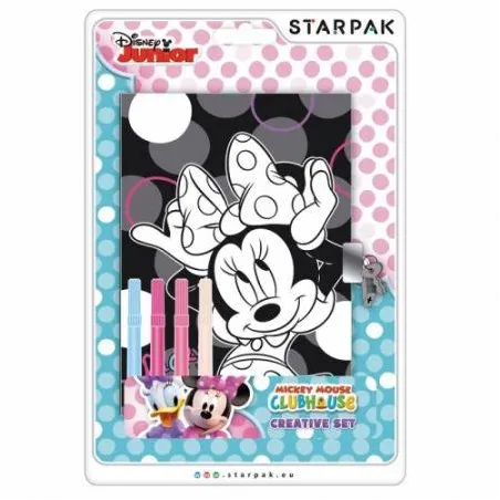 PAMIĘTNIK Z PISAKAMI DISNEY MINNIE 3+ - Starpak
