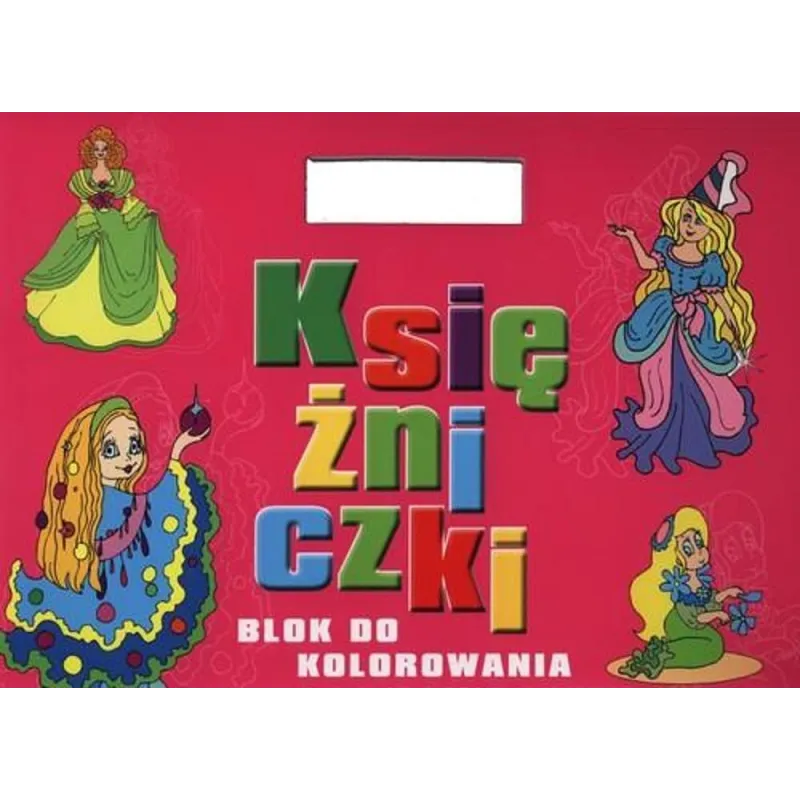 KSIĘŻNICZKI. BLOK DO KOLOROWANIA - Olesiejuk