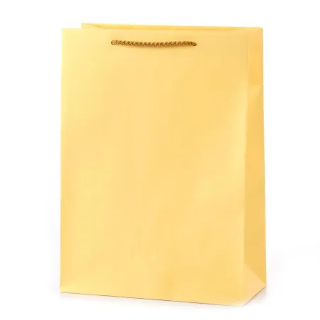 Torebka Prezentowa Złota 16 X 24 X 7Cm Torebka Prezentowa Złota 16 X 24 X 7Cm