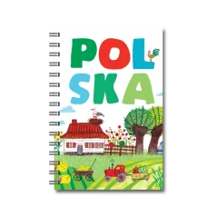 ZESZYT BRULION A5 W LINIĘ 50 KARTEK POLSKA WIEŚ