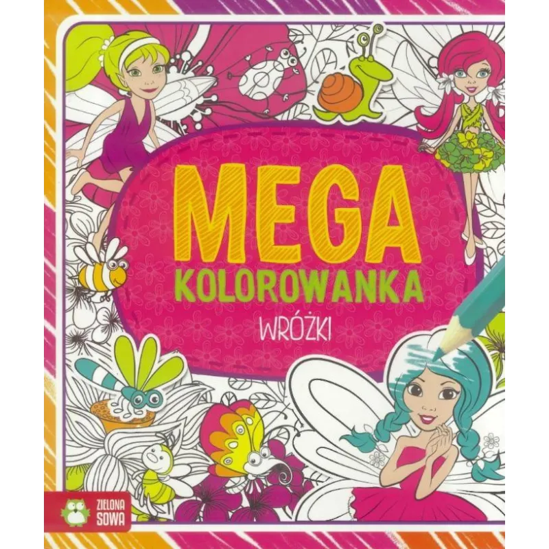 MEGAKOLOROWANKA WRÓŻKI 6+