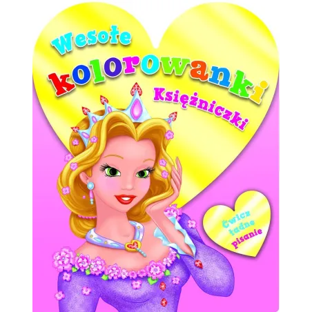 KSIĘŻNICZKI. WESOŁE KOLOROWANKI - Olesiejuk