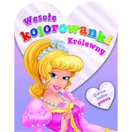 KRÓLEWNY. WESOŁE KOLOROWANKI - Olesiejuk