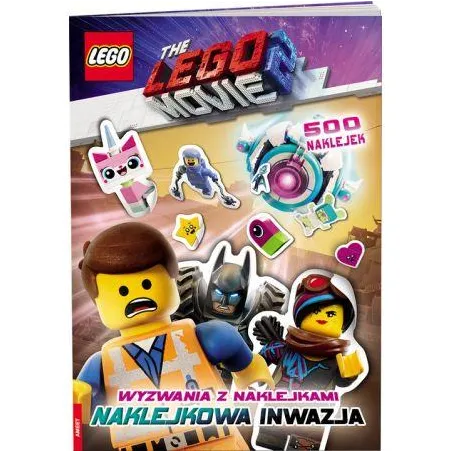 LEGO MOVIE 2 WYZWANIA Z NAKLEJKAMI NAKLEJKOWA INWAZJA 6+ - Ameet